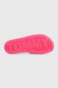 Tommy Jeans klapki TJW POOL SLIDE SEASONAL EN0EN02432 różowy