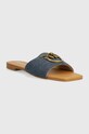 Παντόφλες Pinko SD0063 T002 DN4 SD0063.T002.DN4 μπλε SS24