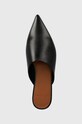 Vagabond Shoemakers klapki skórzane HERMINE czarny 5733.401.20