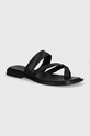 Шкіряні шльопанці Vagabond Shoemakers IZZY віденський чорний 5713.101.20