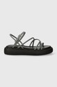 Шкіряні сандалі Vagabond Shoemakers BLENDA 5519.801.30 сірий SS24