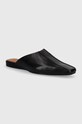 Vagabond Shoemakers bőr papucs WIOLETTA nappa bőr fekete 5701.001.20
