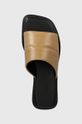 Шкіряні шльопанці Vagabond Shoemakers IZZY бежевий 5713.001.13