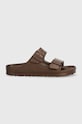 Birkenstock ciabatte slide Arizona EVA altri marrone 1027402