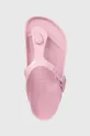 pink Birkenstock flip flops Gizeh EVA
