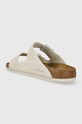 Взуття Замшеві шльопанці Birkenstock Arizona 1026842 бежевий