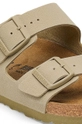 Birkenstock sliders Arizona Uppers: Synthetic material Inside: Textile material, Natural leather Outsole: Synthetic material