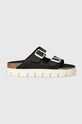 Birkenstock klapki BIRKENSTOCK X PAPILLIO Arizona Chunky 1025304 czarny SS24