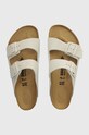 Birkenstock papuci din piele Arizona 1026817.White bej SS24