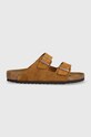 Semišové pantofle Birkenstock Arizona další hnědá 1027082