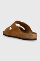 Boty Semišové pantofle Birkenstock Arizona 1027082 hnědá