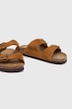 Semišové pantofle Birkenstock Arizona 1027162 hnědá AA00