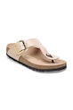 Kožené žabky Birkenstock Gizeh 1026572 béžová SS26