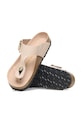 Birkenstock bőr flip-flop Gizeh bézs 1026572