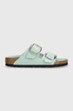 Kožené pantofle Birkenstock Arizona BB přírodní kůže tyrkysová 1026495