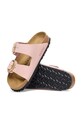 Birkenstock klapki nubukowe Arizona Big Buckle 1026583