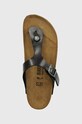 Birkenstock japonki Gizeh czarny 1027334.Licorice