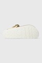 Birkenstock slapi de piele Gizeh Platform Flex 1026899 bej