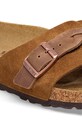 Obuv Semišové šľapky Birkenstock Oita Braided 1026742 hnedá