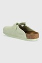 Obuv Semišové šľapky Birkenstock Boston 1026774.FadedLime zelená