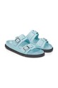 Birkenstock infradito in pelle St Barths blu 1026418