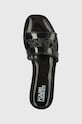 Karl Lagerfeld papuci JELLY negru KL80005T.V00