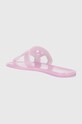 Încălțăminte Karl Lagerfeld papuci JELLY KL80005T.VVP roz