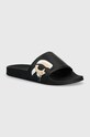 Cipők Karl Lagerfeld papucs KONDO KL80905N.V00 fekete