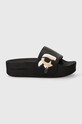 Natikače Karl Lagerfeld KONDO MAXI KL80805N.V00 crna SS24