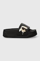 Šľapky Karl Lagerfeld KONDOMINIUM KL88808N.V00 čierna SS24