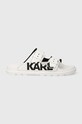 Karl Lagerfeld papuci KONDO TRED KL80978.V10 alb SS24