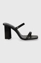 Karl Lagerfeld slapi de piele KL TOWER gros negru KL33920.000