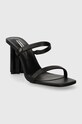 Karl Lagerfeld slapi de piele KL TOWER KL33920.000 negru SS24