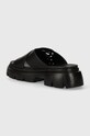 Παπούτσια Δερμάτινες παντόφλες Karl Lagerfeld SUN TREKKA NFT KL83504.000 μαύρο