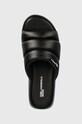 Karl Lagerfeld Jeans papuci KLJ WEDGE negru KLJ87900.000