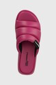 Karl Lagerfeld Jeans klapki KLJ WEDGE fioletowy KLJ87900.0FP