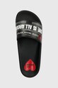 Love Moschino klapki czarny JA28132G1II20000