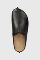 Кожаные шлепанцы JW Anderson Platform Clog чёрный ANW42000A.999