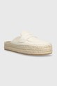 JW Anderson klapki Loafer Espadrillas ANW42005C.120 beżowy SS24