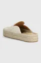 JW Anderson sliders Loafer Espadrillas Uppers: Textile material, Natural leather Inside: Synthetic material, Natural leather Outsole: Synthetic material