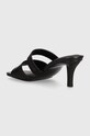Взуття Шльопанці Tommy Hilfiger SPORTY LEATHER MULE FW0FW07640 чорний