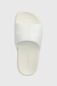 Παντόφλες Tommy Hilfiger PLATFORM MESH POOL SLIDE λευκό FW0FW07828