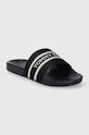 Šľapky Tommy Hilfiger HILFIGER POOLSLIDE WITH WEBBING FW0FW07845 tmavomodrá SS24