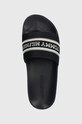 Šľapky Tommy Hilfiger HILFIGER POOLSLIDE WITH WEBBING tmavomodrá FW0FW07845