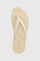 Tommy Hilfiger japonki MONOGRAM BEACH SANDAL beżowy FW0FW07854