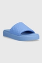 Tommy Hilfiger ciabatte slide TH PLATFORM POOL SLIDE blu