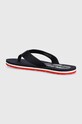 Obuwie Tommy Hilfiger japonki GLOBAL STRIPES FLAT BEACH SANDAL FW0FW07856 granatowy