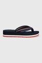 Взуття В'єтнамки Tommy Hilfiger WEDGE STRIPES BEACH SANDAL FW0FW07858 темно-синій