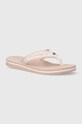 Σαγιονάρες Tommy Hilfiger HILFIGER WEBBING POOL SLIDE φλατ ροζ FW0FW07859