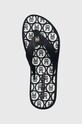 Tommy Hilfiger japonki TH EMBLEM BEACH SANDAL granatowy FW0FW07900